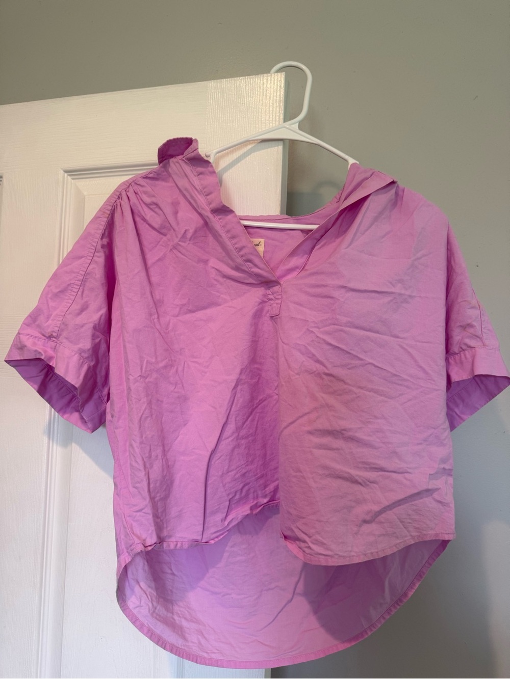 A New Day Short-Sleeve Pink Women's Top size M